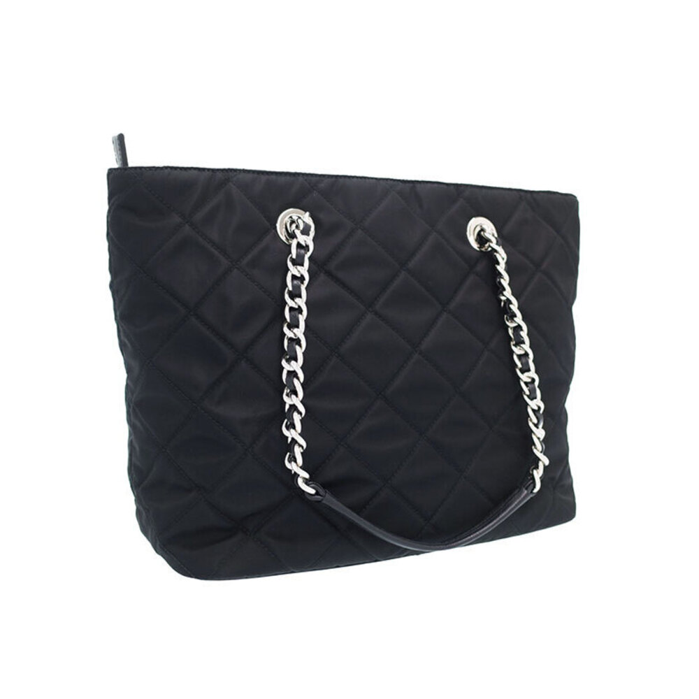 Prada Shoulder Black Chain Quilted Bag